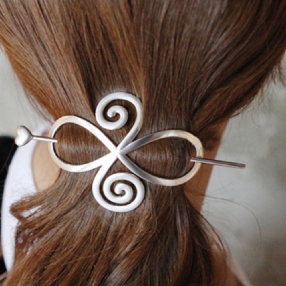 Celtic hair accessory or shawl pin